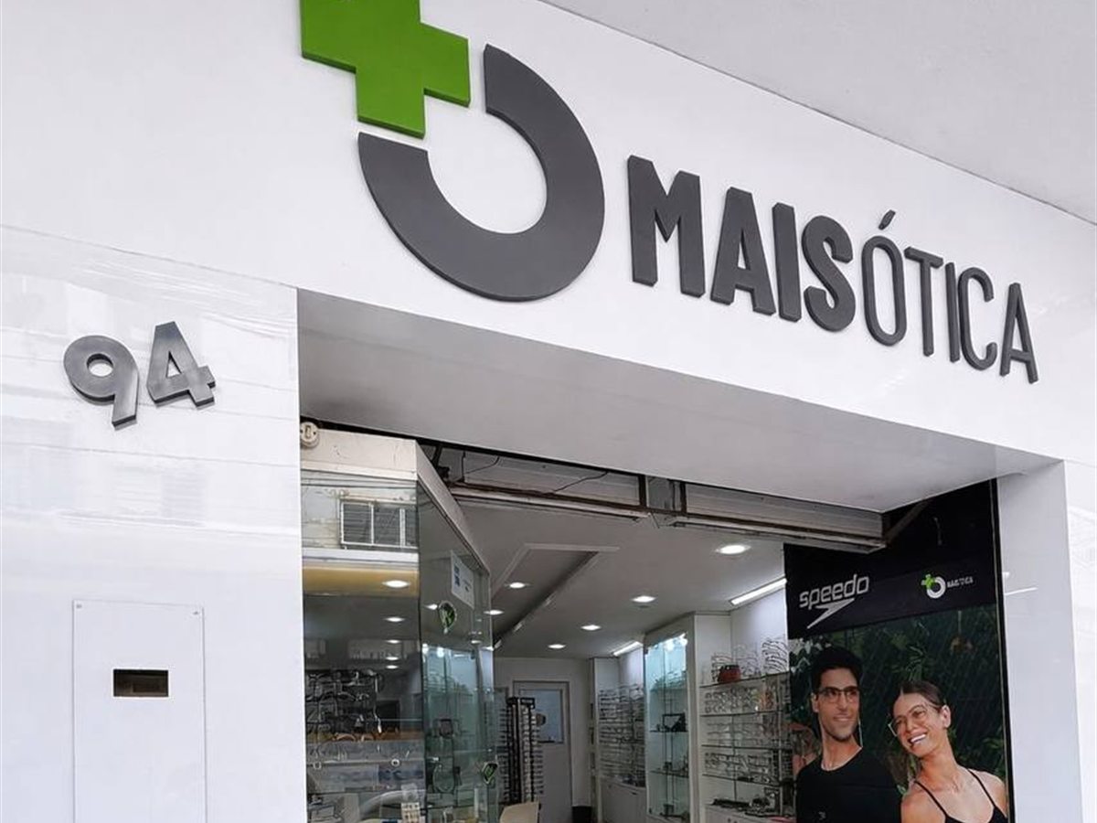 Fachada da Mais Ótica na Av. Manoel Borba, Boa Vista
